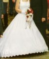 Second Hand Brautkleid Alfred Angelo Prinzessin Gr. 36 Foto 2
