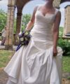 Second Hand Brautkleid St. Patrick / Pronovias A-Linie Gr. 36 Foto 2