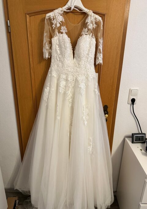 Second Hand Brautkleid Lohrengel Samoa S A-Linie Gr. 38 Foto 1