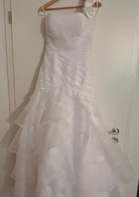 Second Hand Brautkleid Sweetheart / Justin Alexander 5959 Meerjungfrau Gr. 34 Maßgeschneidert Foto 1