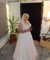 Second Hand Brautkleid Lohrengel LB 205 A-Linie Gr. 52 Neu & ungetragen Foto 8