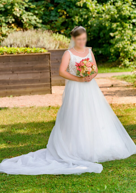 Second Hand Brautkleid A-Linie Gr. 36 Foto 1
