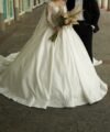 Second Hand Brautkleid Prinzessin Gr. 38 Maßgeschneidert Foto 4