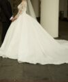 Second Hand Brautkleid Prinzessin Gr. 38 Maßgeschneidert Foto 5