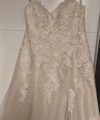 Second Hand Brautkleid Très Chic A-Linie Gr. 50 Neu & ungetragen Foto 6