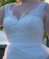 Second Hand Brautkleid Sposa Toscana A-Linie Gr. 46 Foto 6