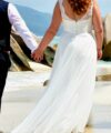 Second Hand Brautkleid Sposa Toscana A-Linie Gr. 46 Foto 7