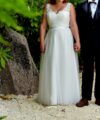 Second Hand Brautkleid Sposa Toscana A-Linie Gr. 46 Foto 5