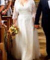 Second Hand Brautkleid Sposa Toscana A-Linie Gr. 46 Foto 1