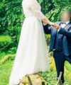 Second Hand Brautkleid Sposa Toscana A-Linie Gr. 46 Foto 3