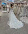 Second Hand Brautkleid Vanilla Sposa Fiora 24118 A-Linie Gr. 42 Neu & ungetragen Foto 3