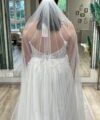 Second Hand Brautkleid Bridonista A-Linie Gr. 44 Neu & ungetragen Foto 3