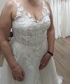 Second Hand Brautkleid Jarice Noraine A-Linie Gr. 40 Neu & ungetragen Foto 4