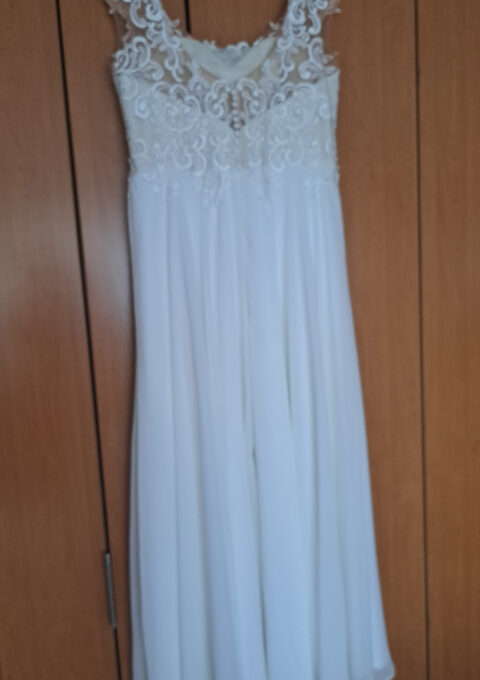 Second Hand Brautkleid Fuchs A-Linie Gr. 44 Foto 1