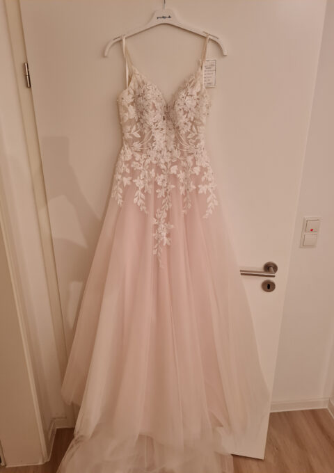 Second Hand Brautkleid Eisenhardt A-Linie Gr. 38 Neu & ungetragen Foto 1