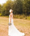 Second Hand Brautkleid Fit and Flare Gr. 36 Foto 1
