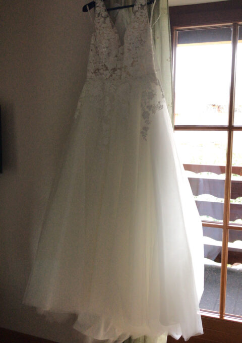 Second Hand Brautkleid Ivory A-Linie Gr. 42 Foto 1