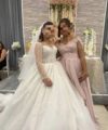 Second Hand Brautkleid Eigenanfertigung aus der Türkei Prinzessin Gr. 40 Maßgeschneidert Foto 4