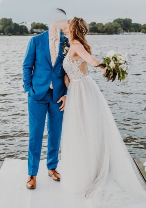 Second Hand Brautkleid Watters Boho Gr. 38 Foto 1