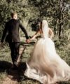 Second Hand Brautkleid A-Linie Gr. 36 Foto 3