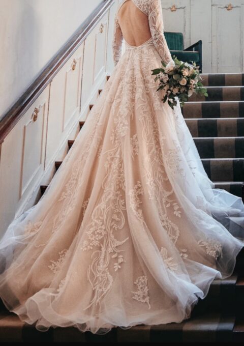 Second Hand Brautkleid Justin Alexander A-Linie Gr. 36 Foto 1