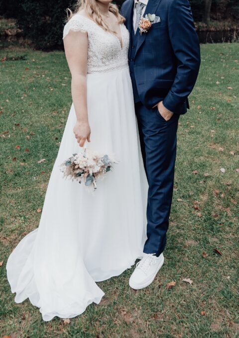 Second Hand Brautkleid Ophelia Boho Gr. 42 Foto 1