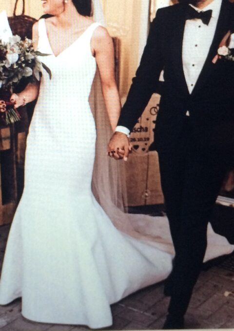 Second Hand Brautkleid Stella York Meerjungfrau Gr. 34 Foto 1