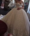 Second Hand Brautkleid Bianco vito Prinzessin Gr. 38 Foto 5