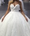 Second Hand Brautkleid Bianco vito Prinzessin Gr. 38 Foto 3
