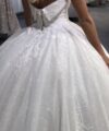 Second Hand Brautkleid Bianco vito Prinzessin Gr. 38 Foto 2