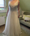 Second Hand Brautkleid Phil Collins Bridal Collection A-Linie Gr. 40 Neu & ungetragen Foto 2