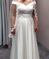 Second Hand Brautkleid Bianco Evento Standesamt Gr. 44 Neu & ungetragen Foto 1
