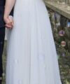 Second Hand Brautkleid Unbekannt, da nicht auf Rechnung ausgewiesen A-Linie Gr. 40 Maßgeschneidert Foto 4