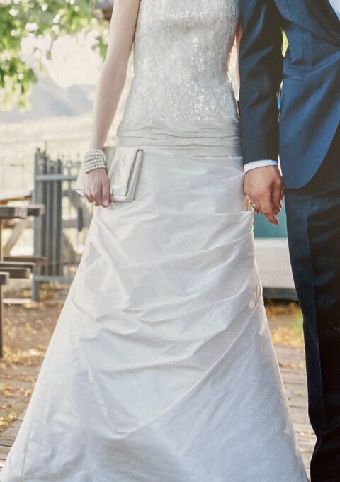 Second Hand Brautkleid Monaberg (Seevetal) A-Linie Gr. 34 Foto 1
