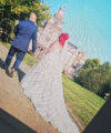 Second Hand Brautkleid Bridonista A-Linie Gr. 44 Maßgeschneidert Foto 3