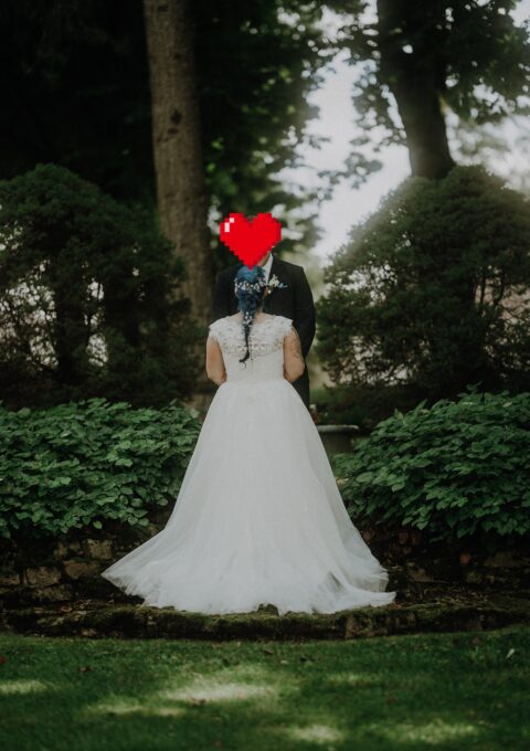 Second Hand Brautkleid A-Linie Gr. 40 Foto 1