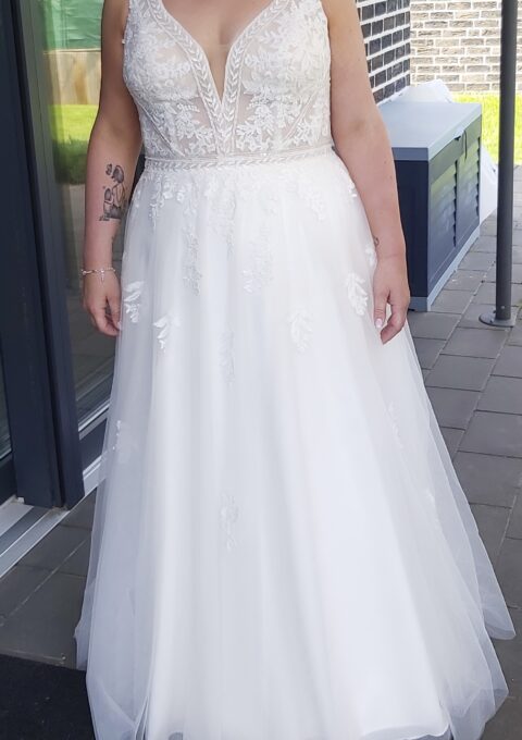 Second Hand Brautkleid Bella Bella by Amelie A-Linie Gr. 46 Foto 1