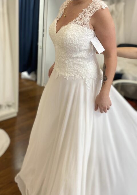 Second Hand Brautkleid A-Linie Gr. 40 Neu & ungetragen Foto 1