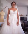 Second Hand Brautkleid Passion Brautmoden PA-DL-3050448 Prinzessin Gr. 46 Foto 1