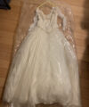 Second Hand Brautkleid Joppich Prinzessin Gr. 38 Foto 6