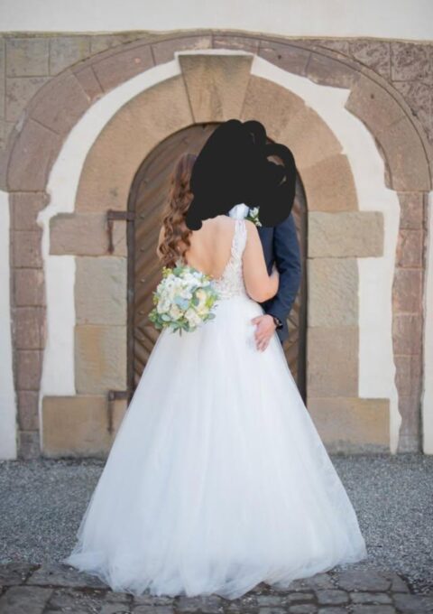 Second Hand Brautkleid Annais A-Linie Gr. 38 Foto 1