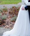 Second Hand Brautkleid A-Linie Gr. 38 Foto 2