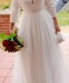 Second Hand Brautkleid A-Linie Gr. 38 Foto 1