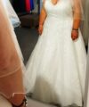 Second Hand Brautkleid Anna Sorrano A-Linie Gr. 54 Neu & ungetragen Foto 1