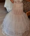Second Hand Brautkleid MarryFair Cremefarbig Prinzessin Gr. 42 Foto 8