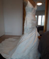 Second Hand Brautkleid Pronovias Meerjungfrau Gr. 36 Foto 2