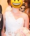 Second Hand Brautkleid A-Linie Gr. 38 Foto 5