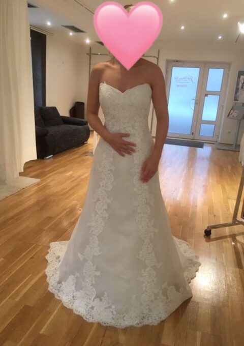 Second Hand Brautkleid Lillian West A-Linie Gr. 34 Foto 1