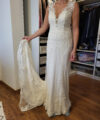 Second Hand Brautkleid Sincerity A-Linie Gr. 40 Neu & ungetragen Foto 4