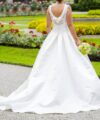 Second Hand Brautkleid Églantine Créations A-Linie Gr. 36 Maßgeschneidert Foto 1